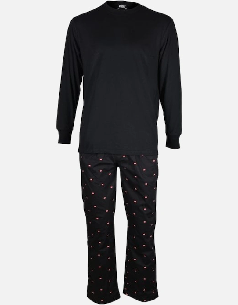 Jeans Logo Pyjama Gift Set, Black