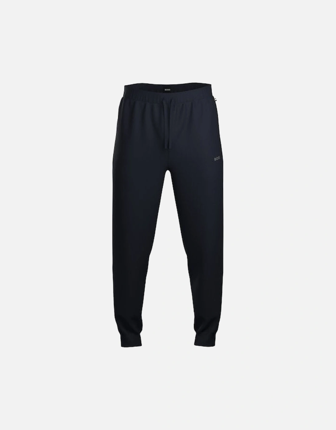 Lightweight Mini Waffle Jogging Bottoms, Navy, 2 of 1