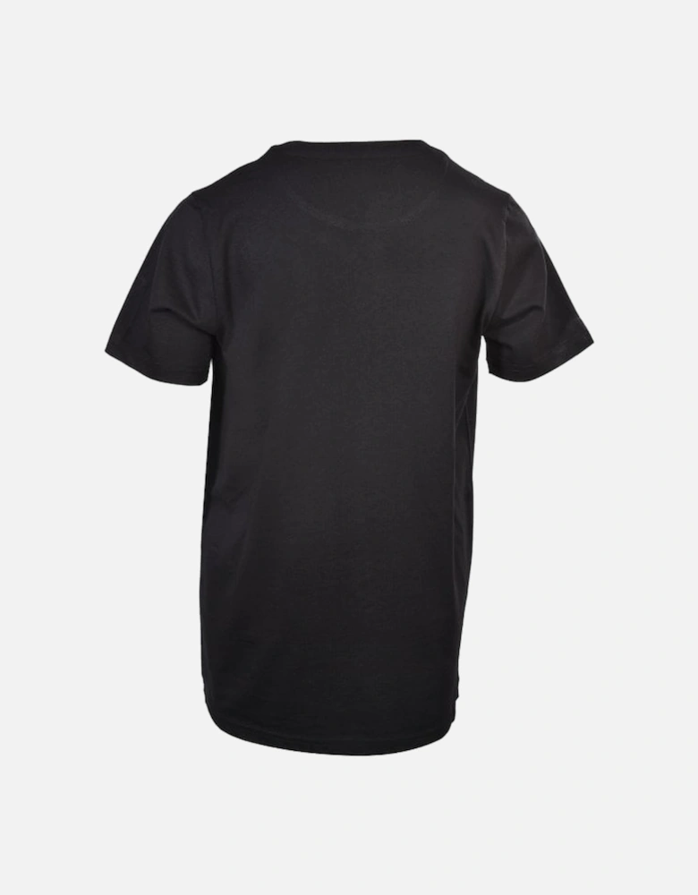 Boys Oversize Logo T-Shirt, Black Out