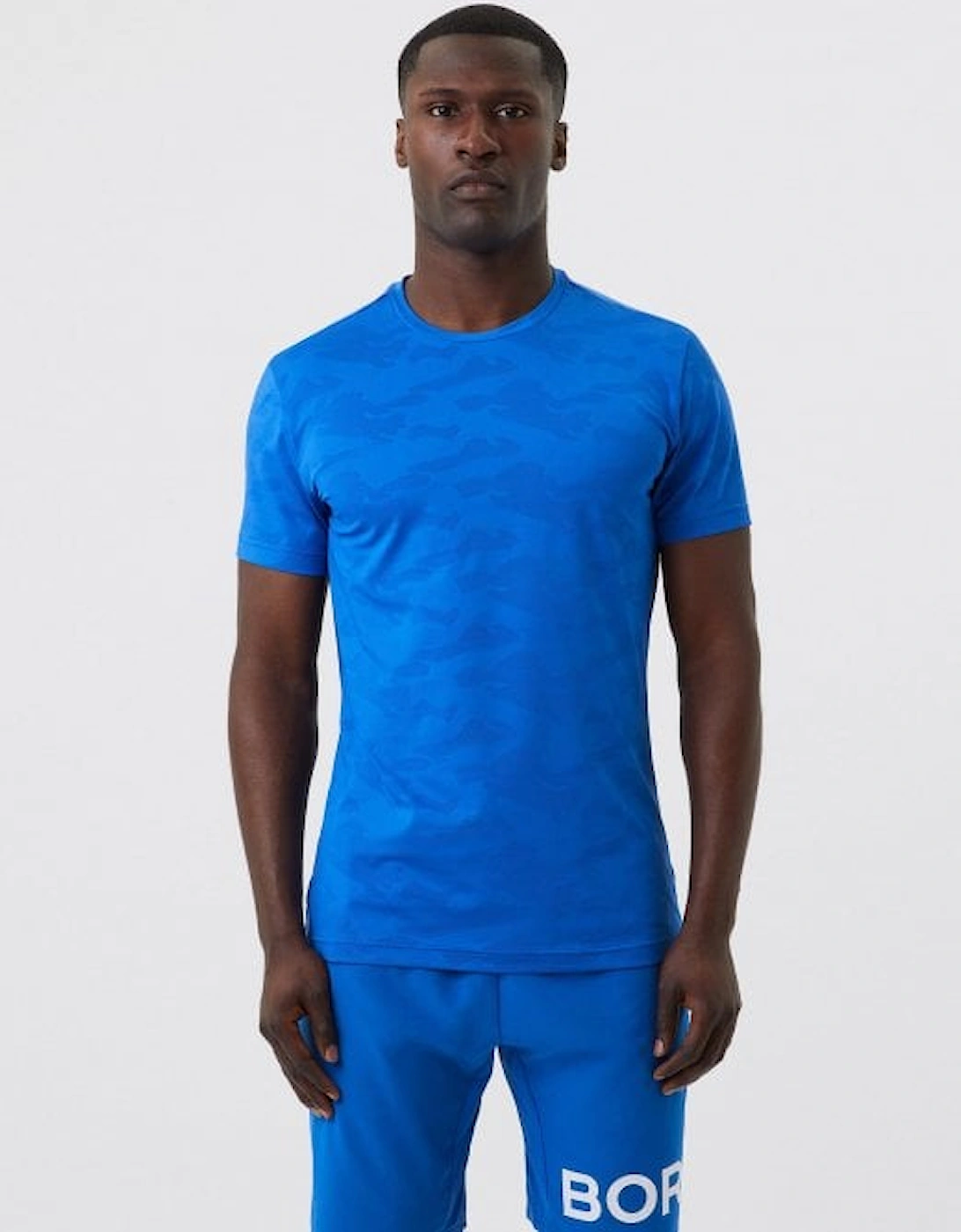 Hydro Pro Active T-Shirt, Nautical Blue Camo