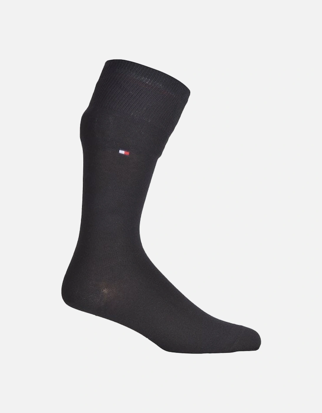 2-Pack Argyle & Solid Socks, Black