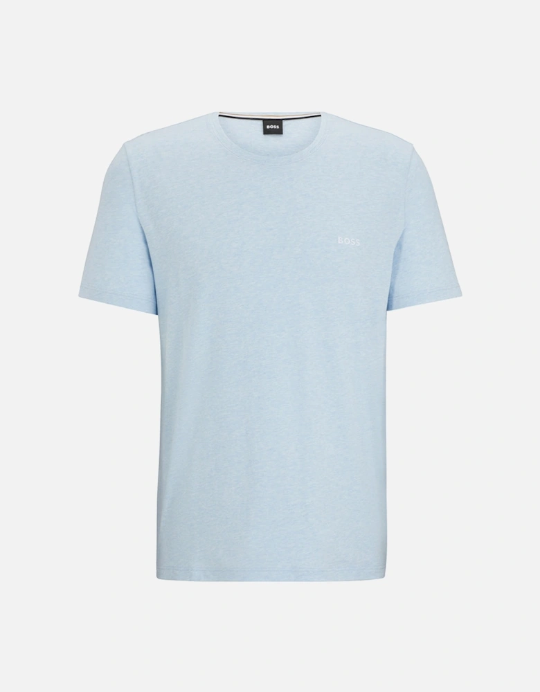 Stretch-Cotton T-Shirt, Light Blue