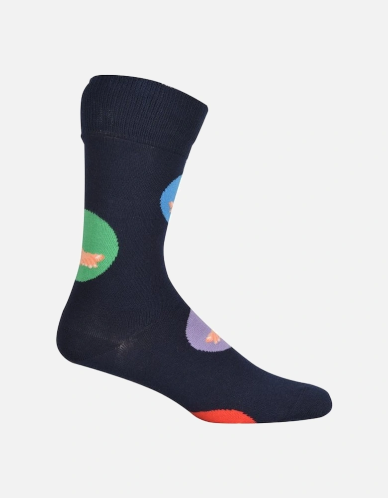 Cupid's Foot Socks, Navy