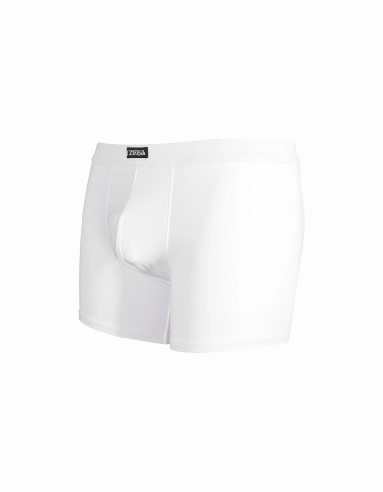 Stretch Modal Boxer Brief, White