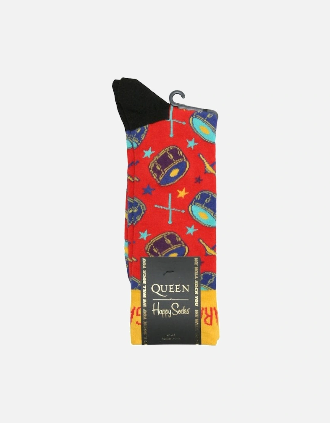 Queen Radio Ga Ga Sock, Red