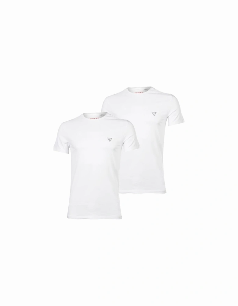 2-Pack Crew-Neck T-Shirts, Optic White