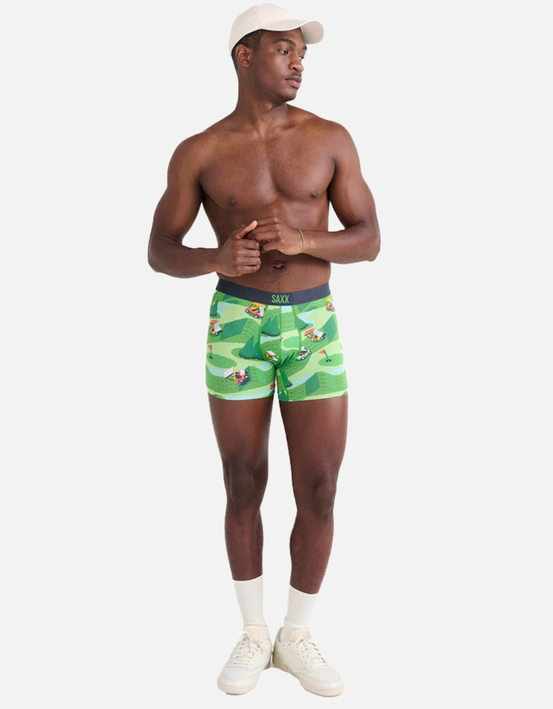 Vibe Excite Carts Boxer Brief, Green