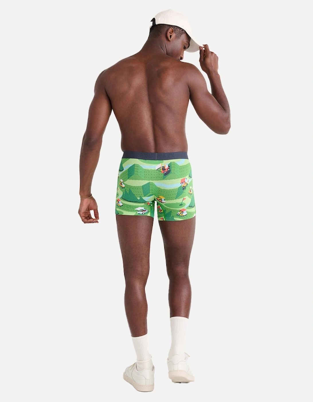 Vibe Excite Carts Boxer Brief, Green