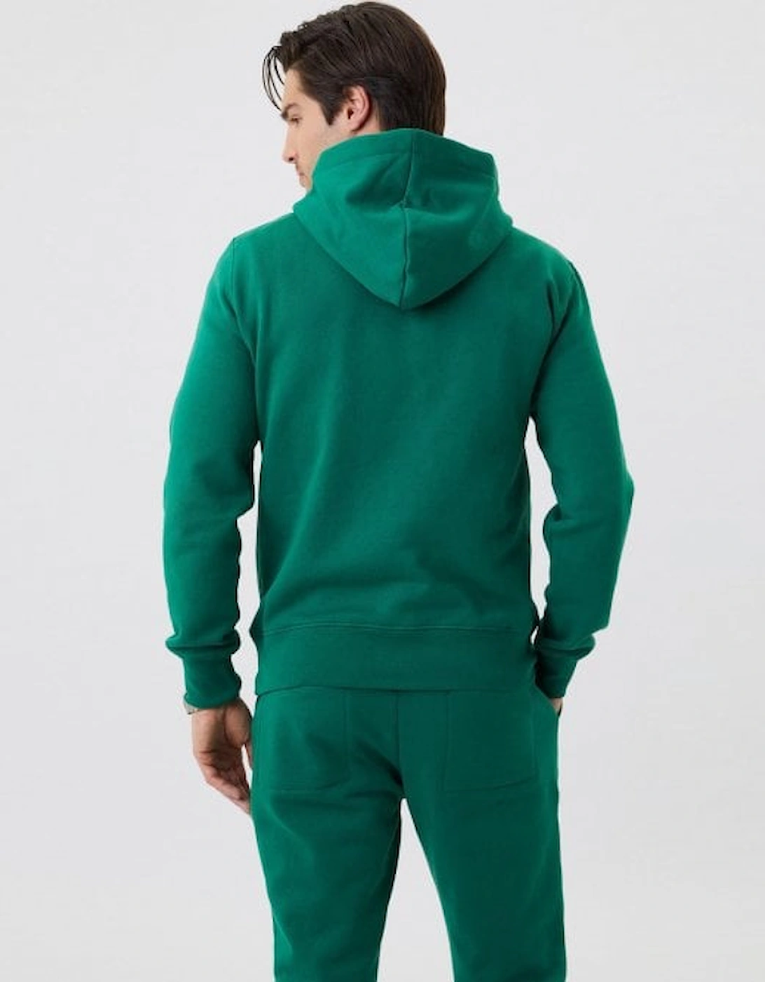 Centre Tracksuit Hoodie, Verdant Green