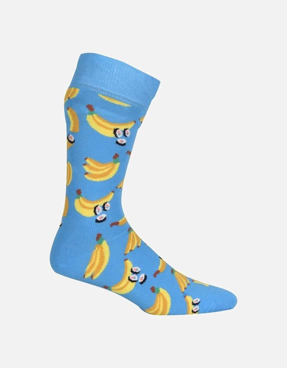 Banana Sushi Socks, Blue