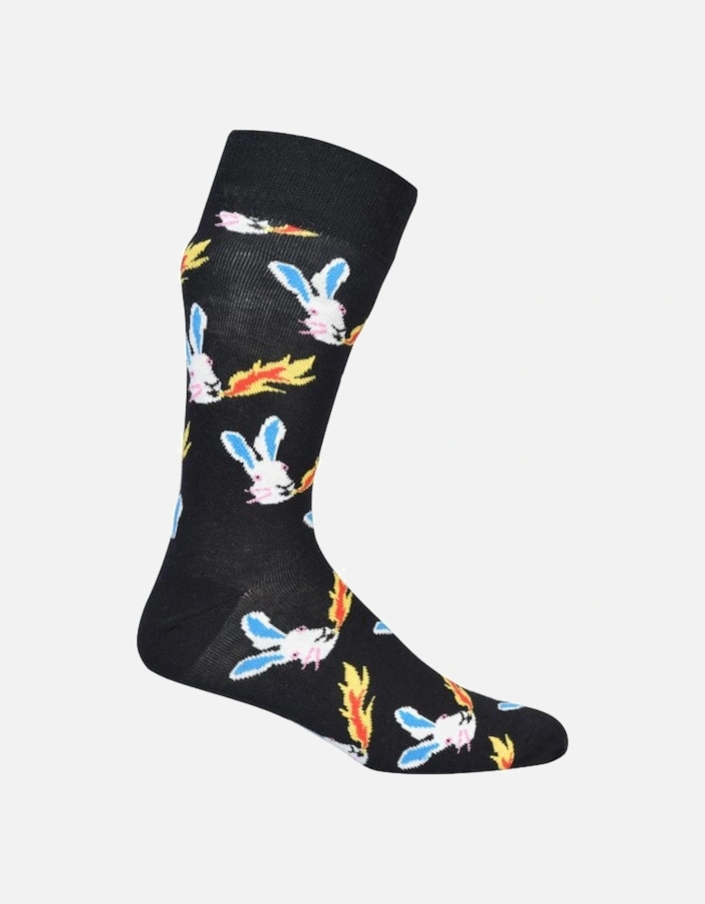 Fire Rabbit Socks, Black