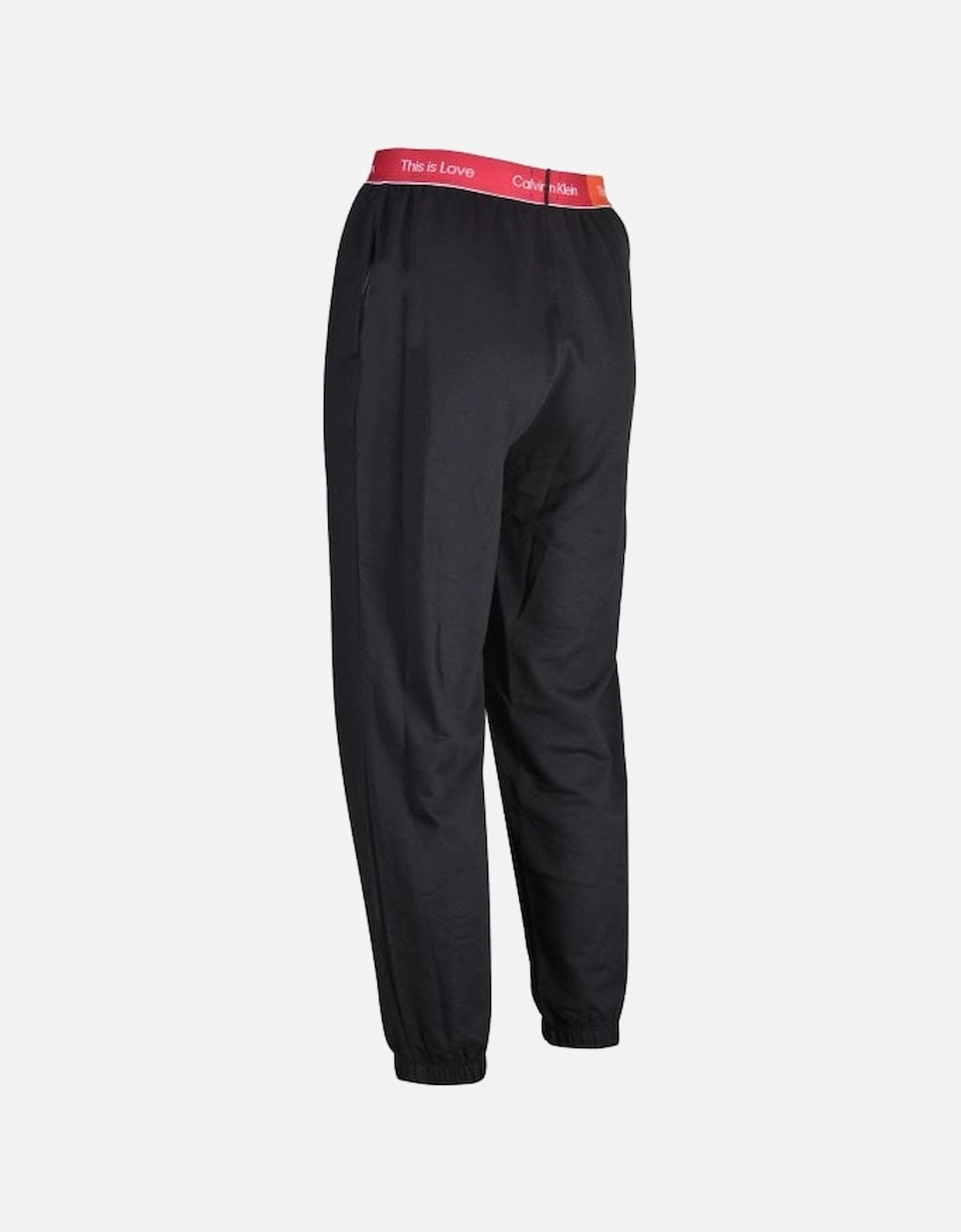 This Is Love Lounge Jogging Bottoms, Black