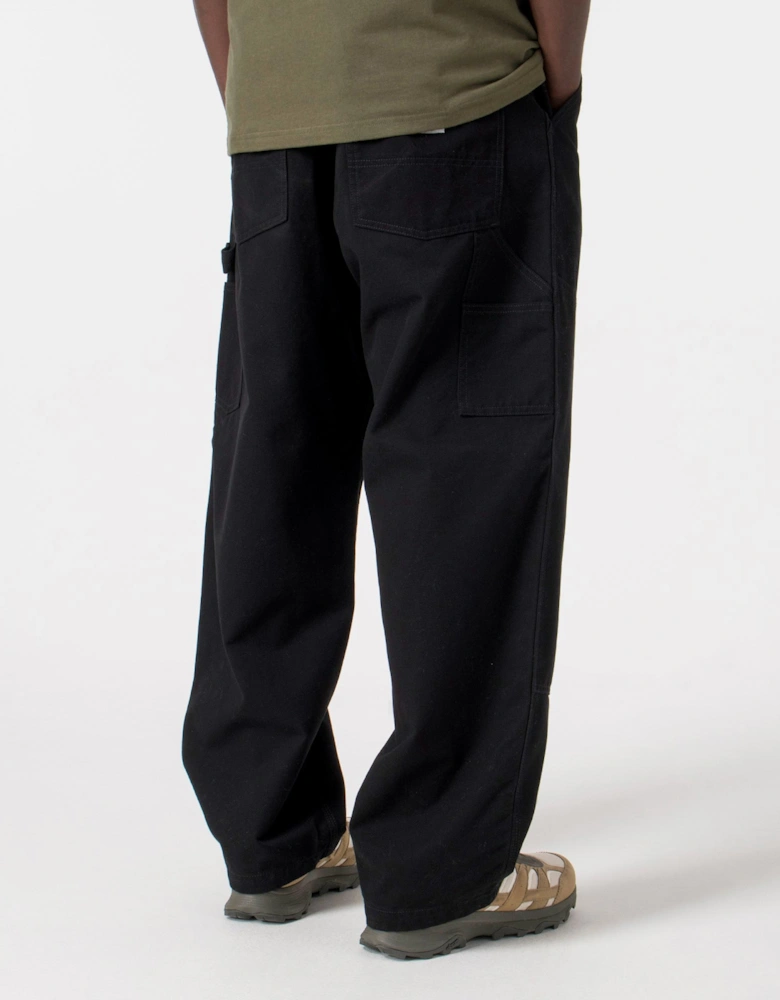 Relaxed Fit Wide Panel Pants