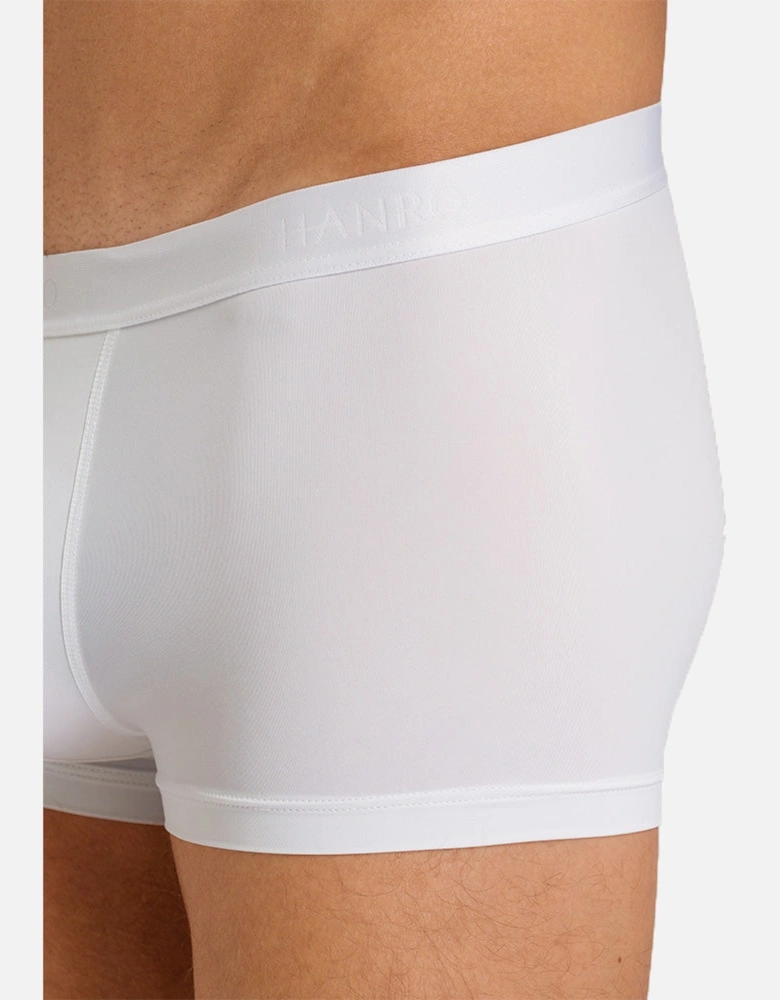 Micro Touch Boxer Trunk, White