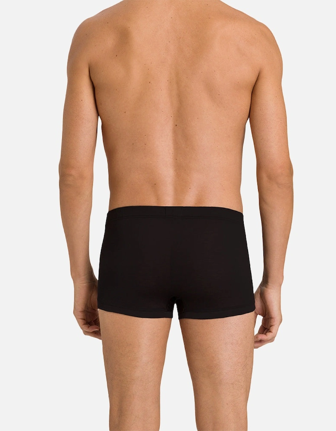 Cotton Sporty Boxer Trunk, Black