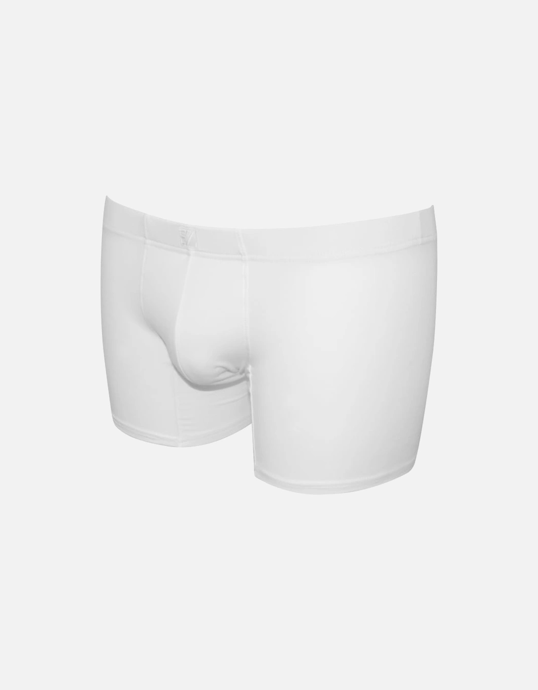 Stretch Cotton Boxer Brief, White