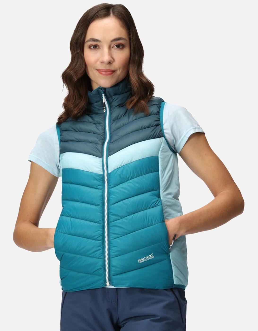 Womens Wmn Harrock II Padded Bodywarmer Gilet, 5 of 4