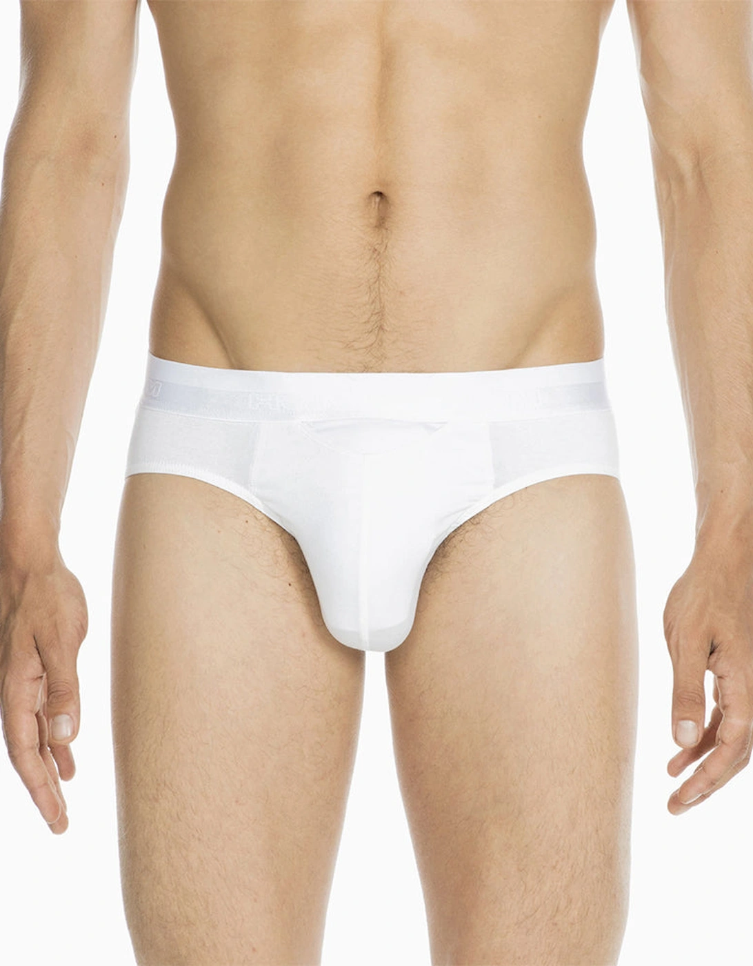 Hom Men's HO1 Mini Brief, White - Size: 32/34/35