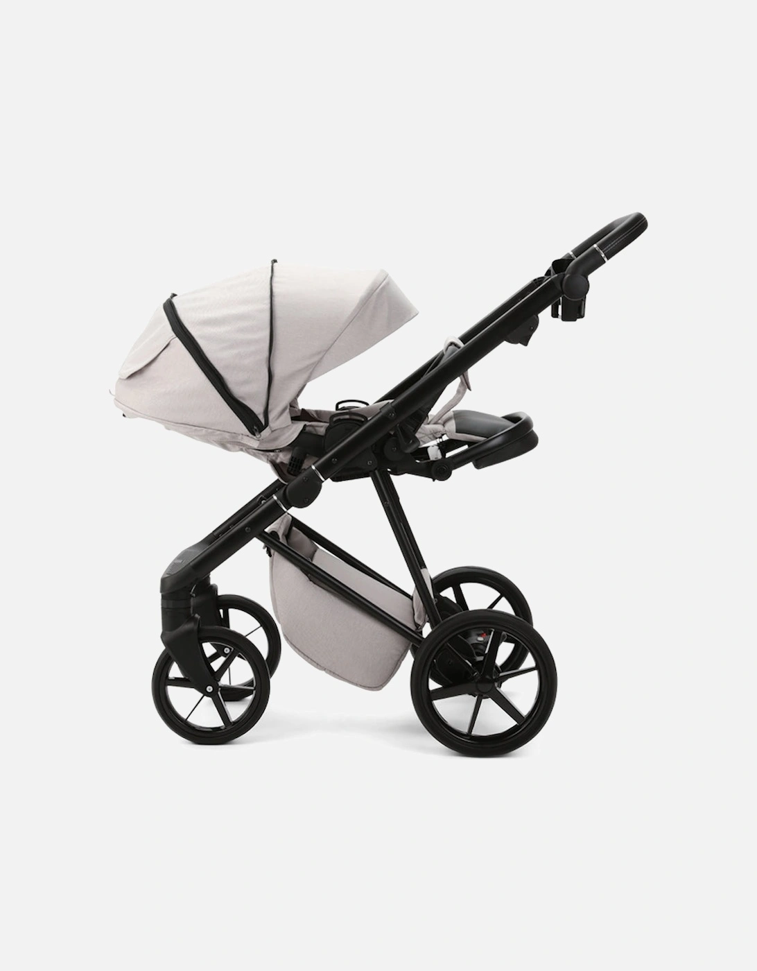 Milano Evo Biscuit - Chassis, Carry Cot, Seat Unit & Accessories