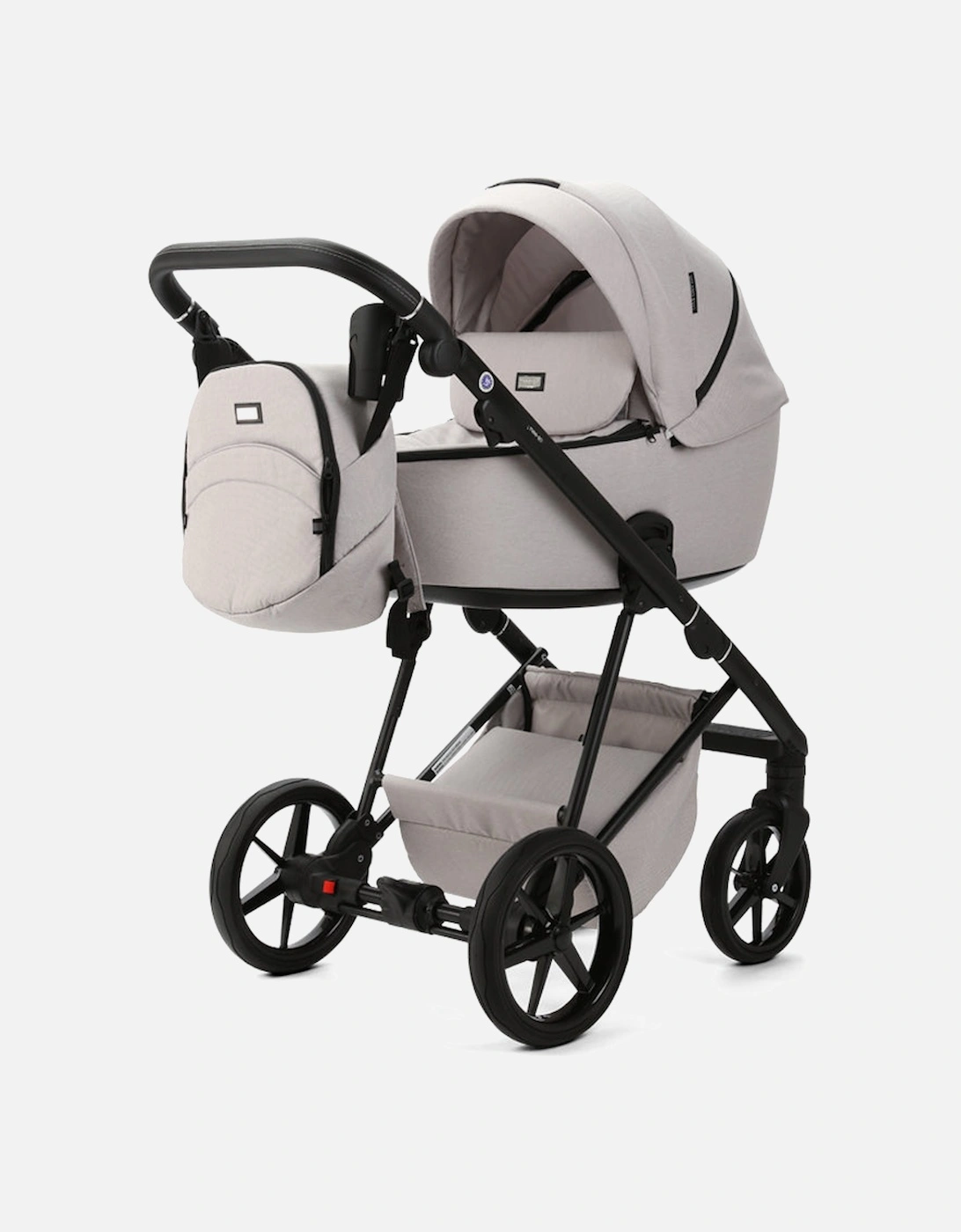 Milano Evo Biscuit - Chassis, Carry Cot, Seat Unit & Accessories