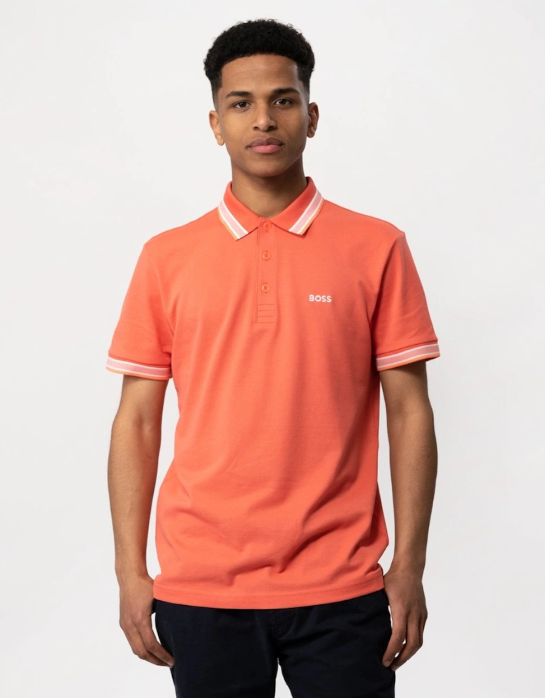 BOSS Green Paddy Contrast Mens Polo