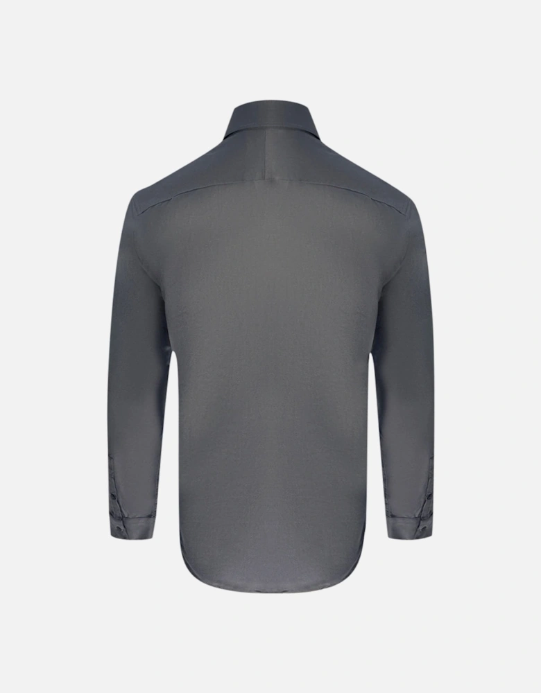 Oxford Gunmetal Grey Casual Shirt
