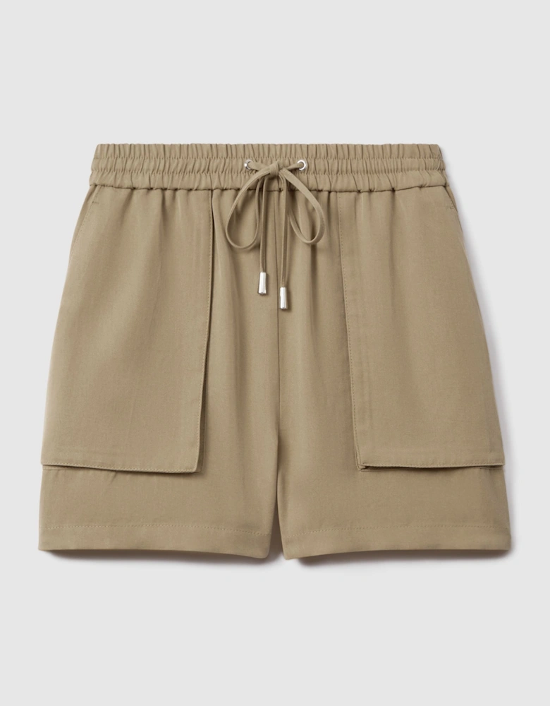 Drawstring Shorts with TENCEL™ Fibers