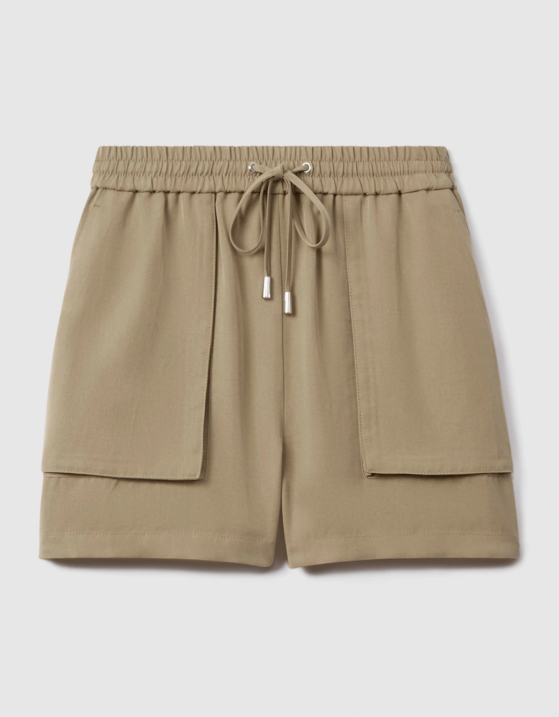 Drawstring Shorts with TENCEL™ Fibers, 2 of 1