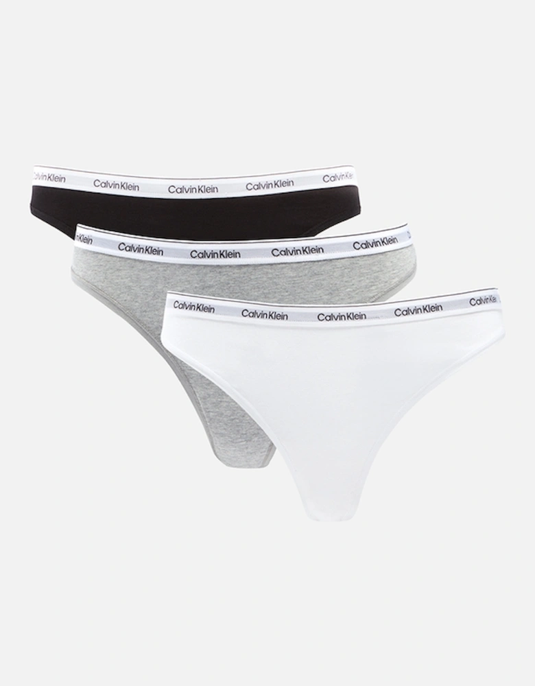 Modern Three-Pack Logo Stretch-Jersey Thongs