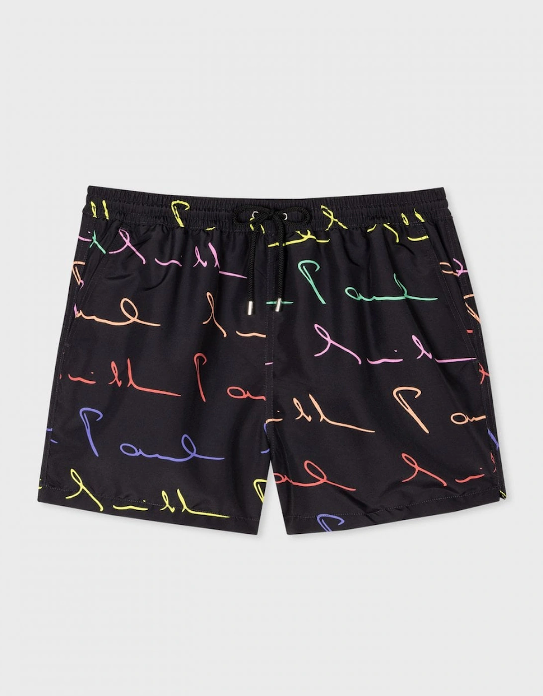 Mens Script Logo Swim Shorts