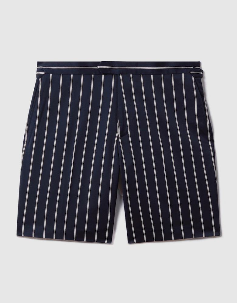 Striped Side Adjuster Shorts