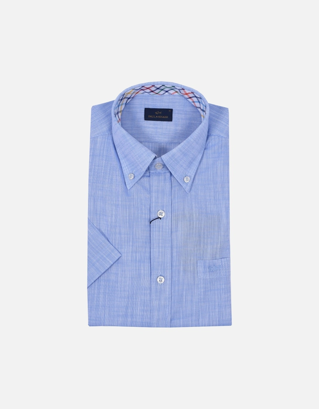 Paul And Shark Short Sleeved Shirt Pale Blue, 4 of 3