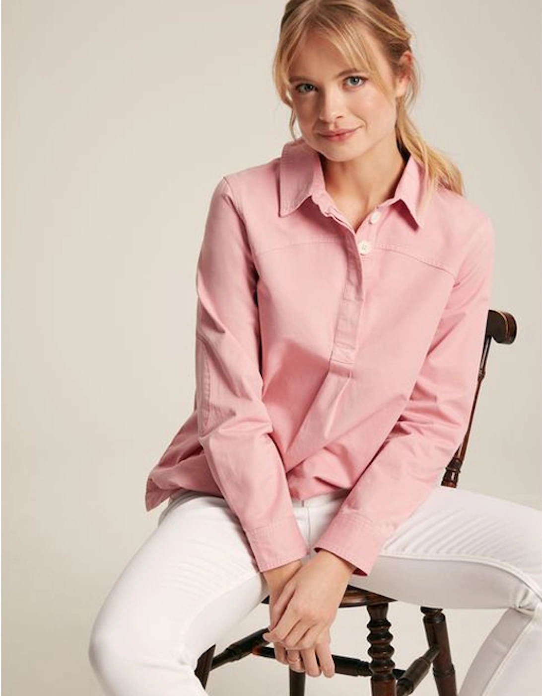Women's Brinley Deckshirt Pink, 6 of 5