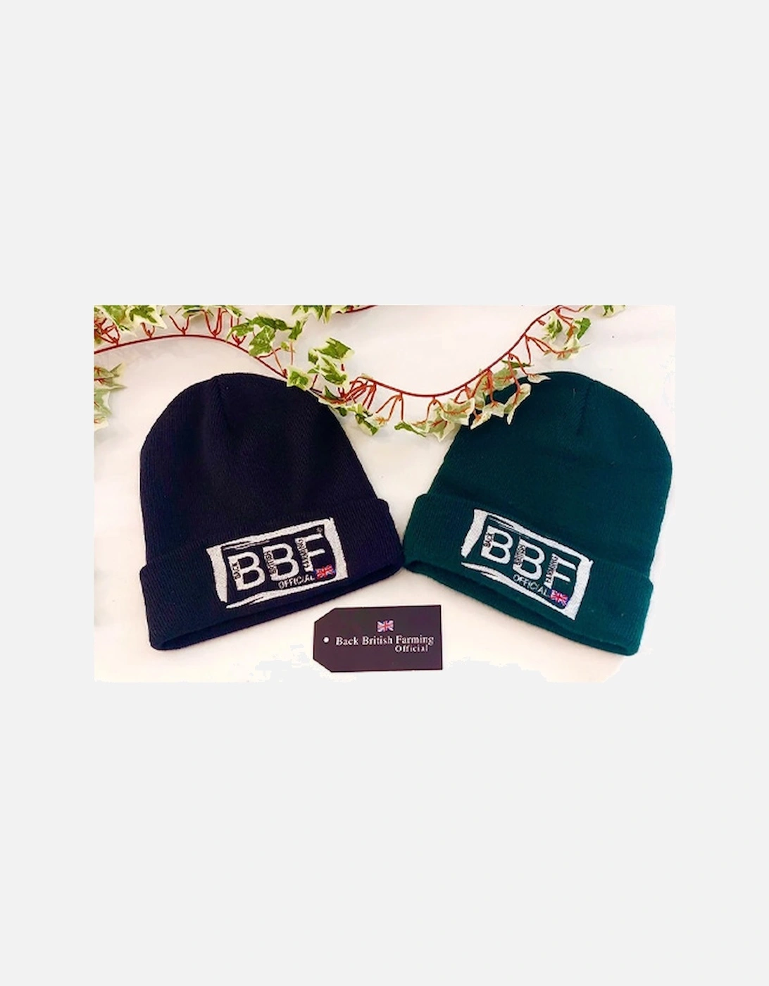 Back British Farming Beanie Forest Green, 2 of 1