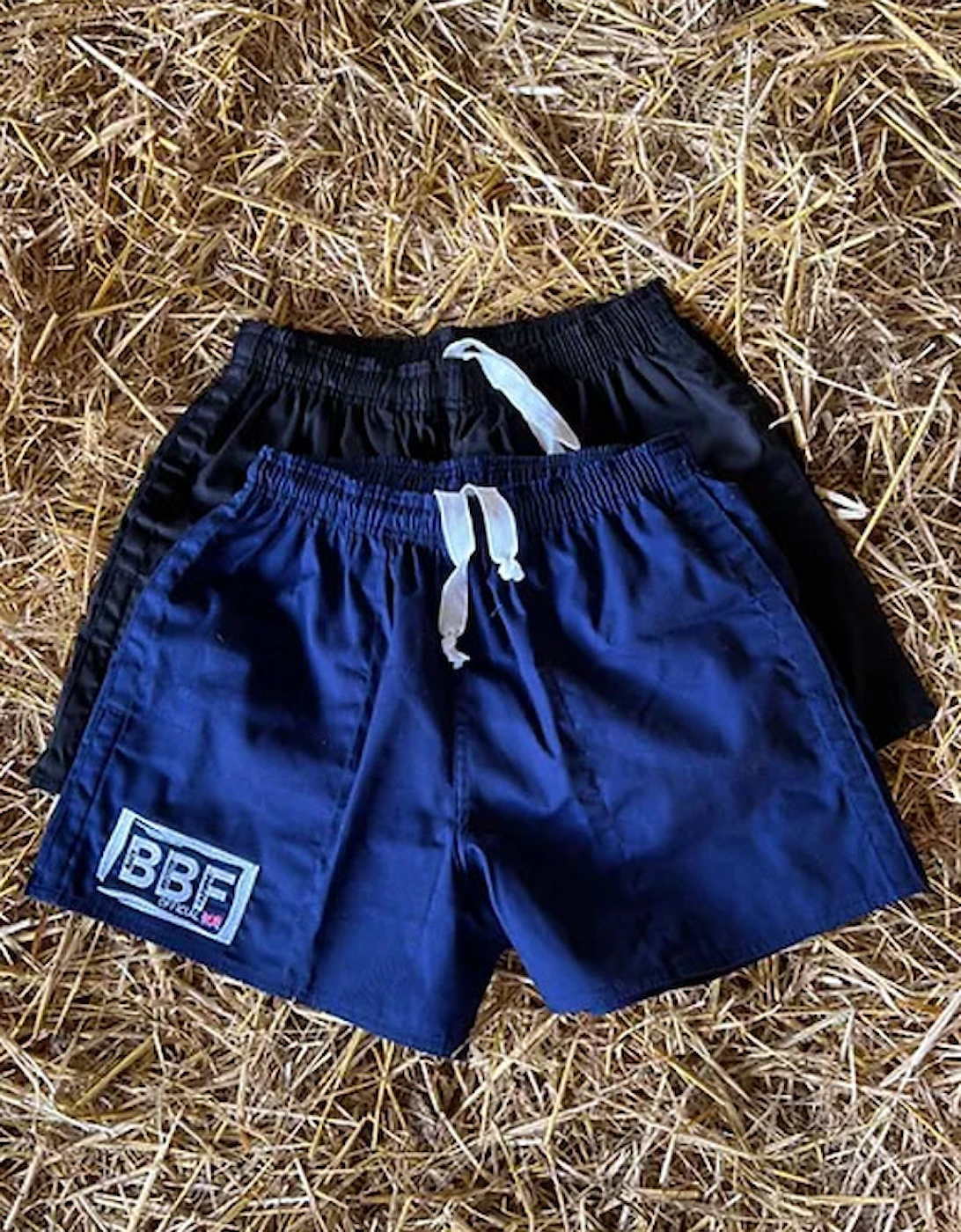 Back British Farming Rugby Shorts Navy, 3 of 2