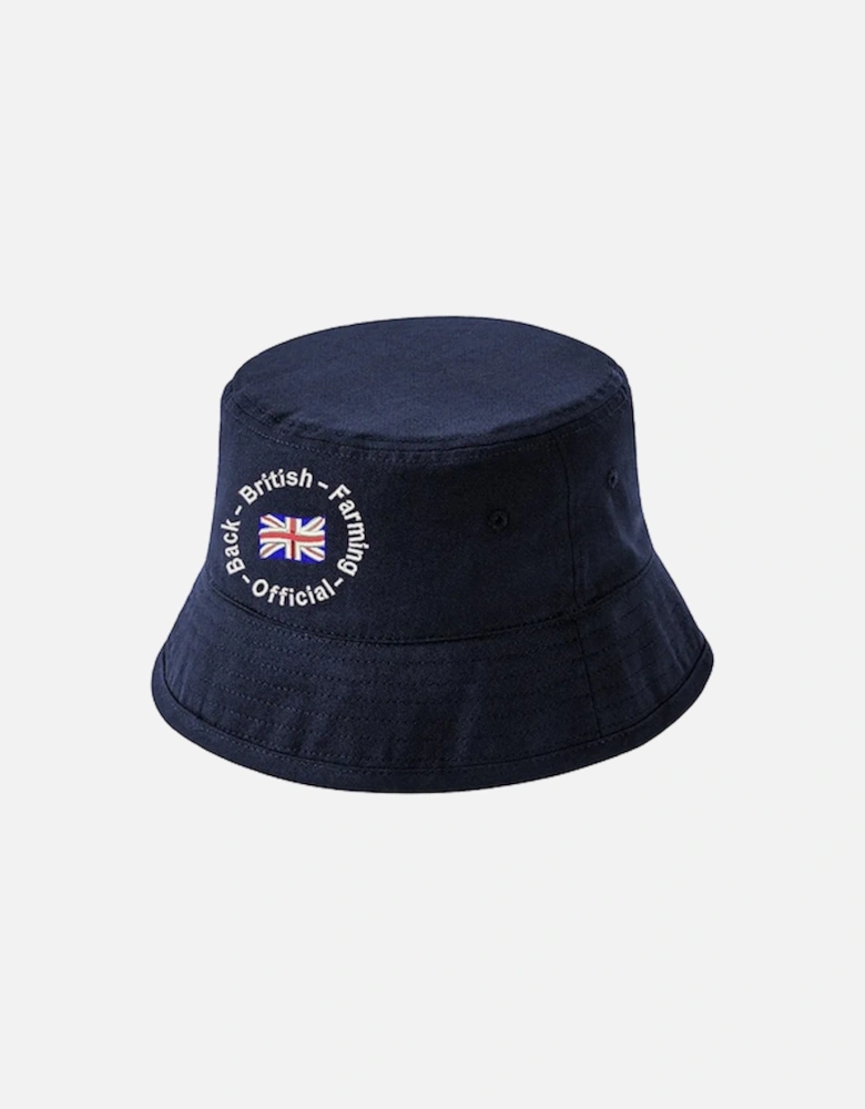 Back British Farming Bucket Hat Navy