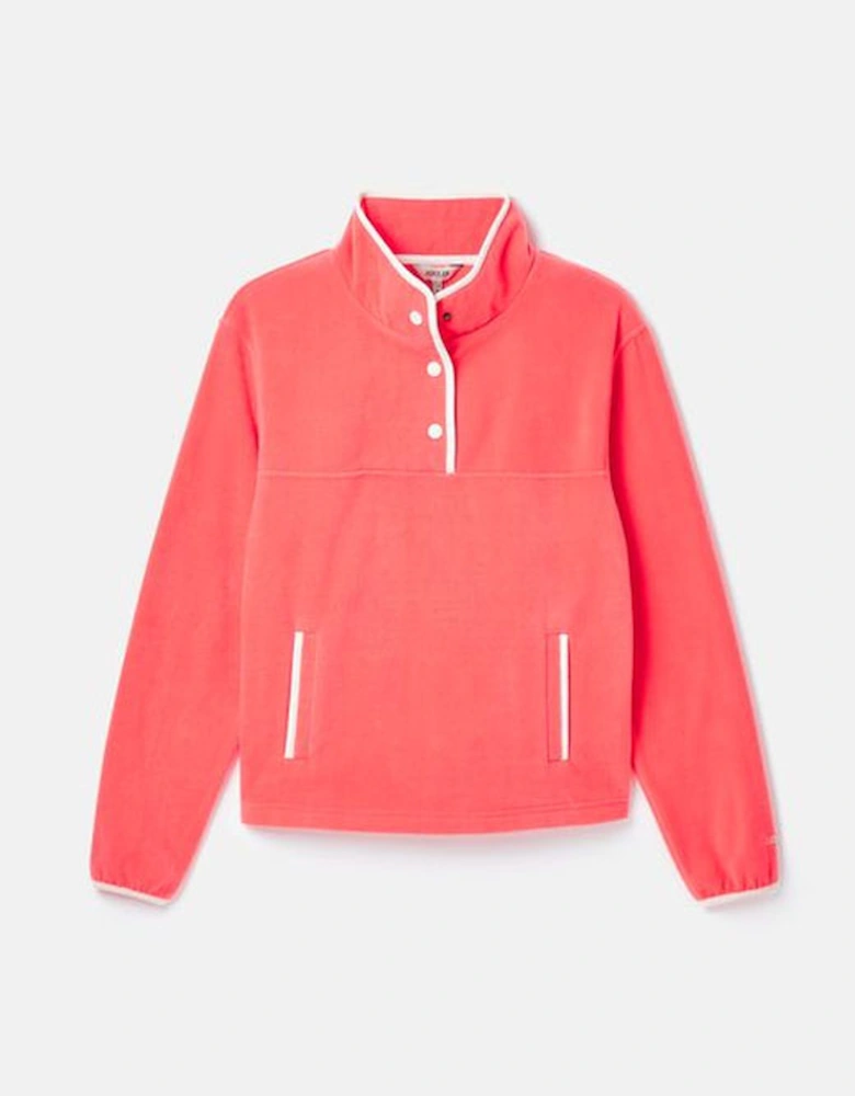 Women's Lulworth Half Zip Fleece Coral Pink