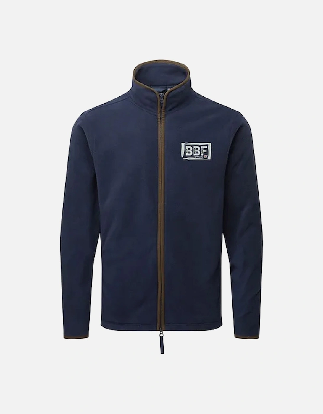 Back British Farming Men's Fleece Jacket Navy, 2 of 1