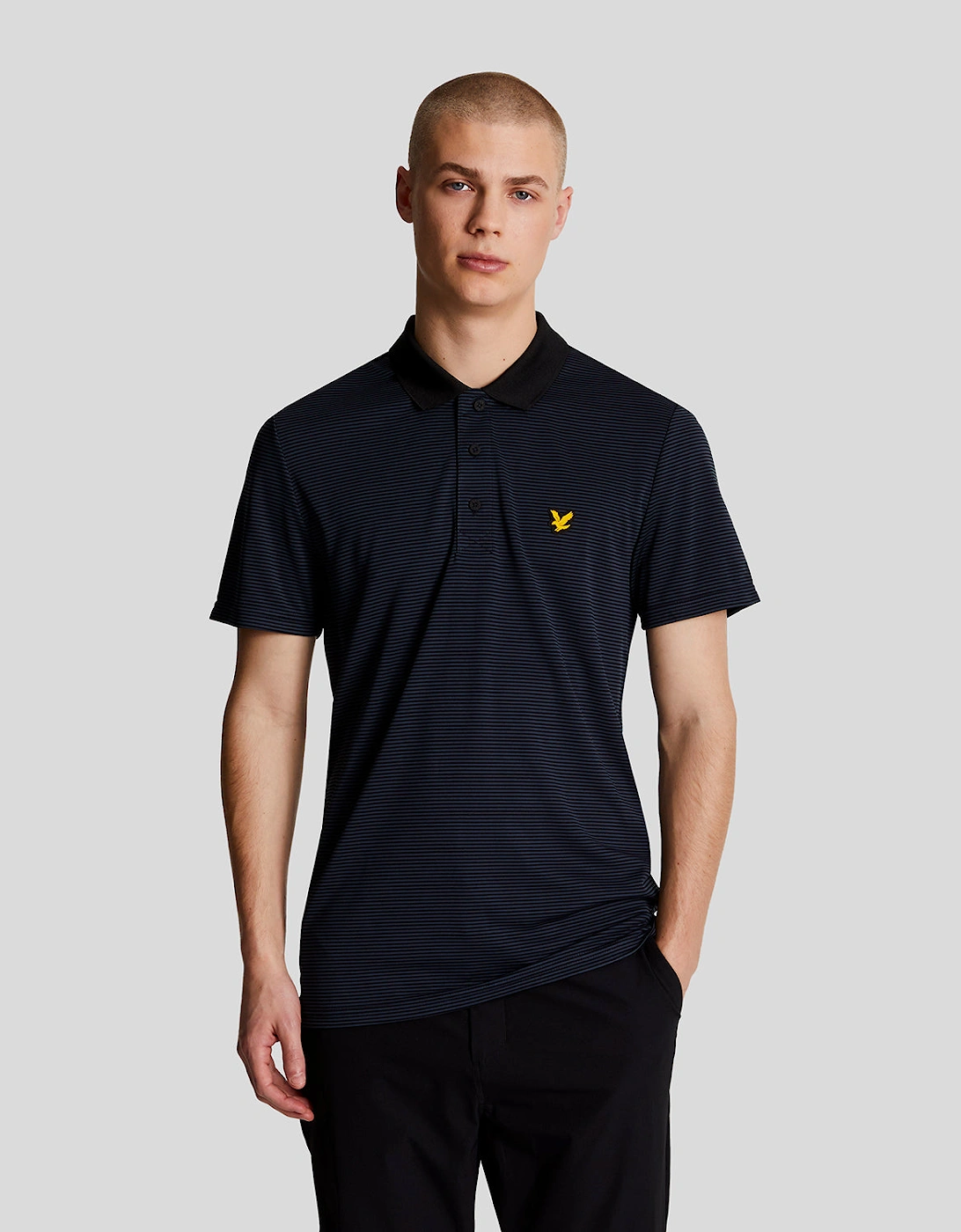 Golf Microstripe Polo Shirt, 6 of 5