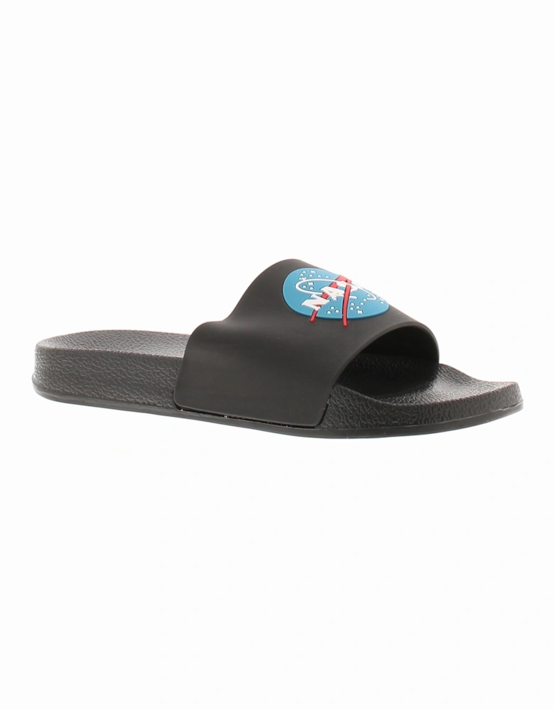 Childrens Sliders Pool Sandals Slider black UK Size