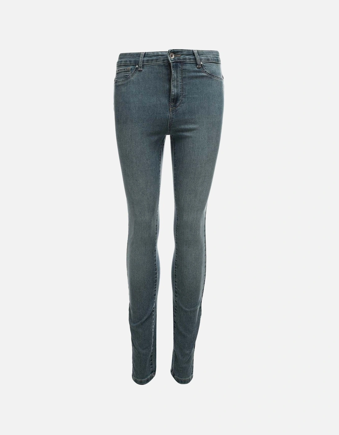 Womens Mila-Iris High Waist Skinny Jeans, 3 of 2