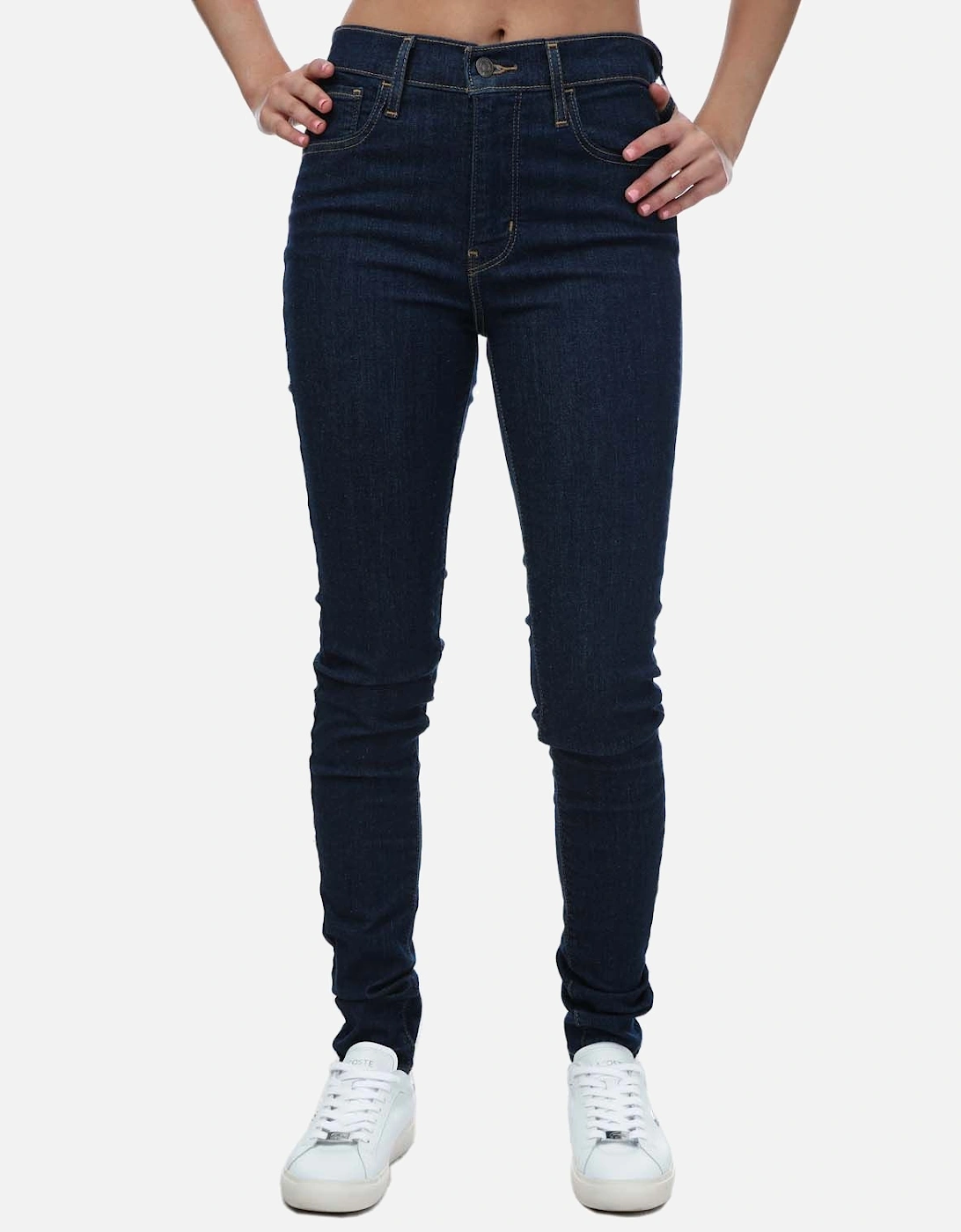 Womens 720 High Rise Super Skinny Jeans, 4 of 3