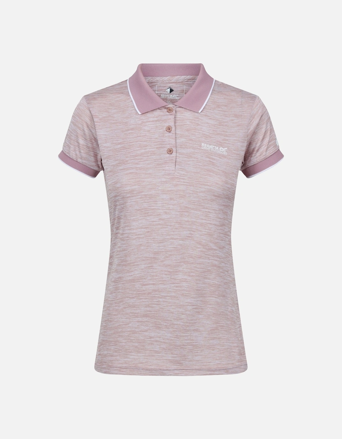 Womens/Ladies Remex II Polo Neck T-Shirt, 6 of 5