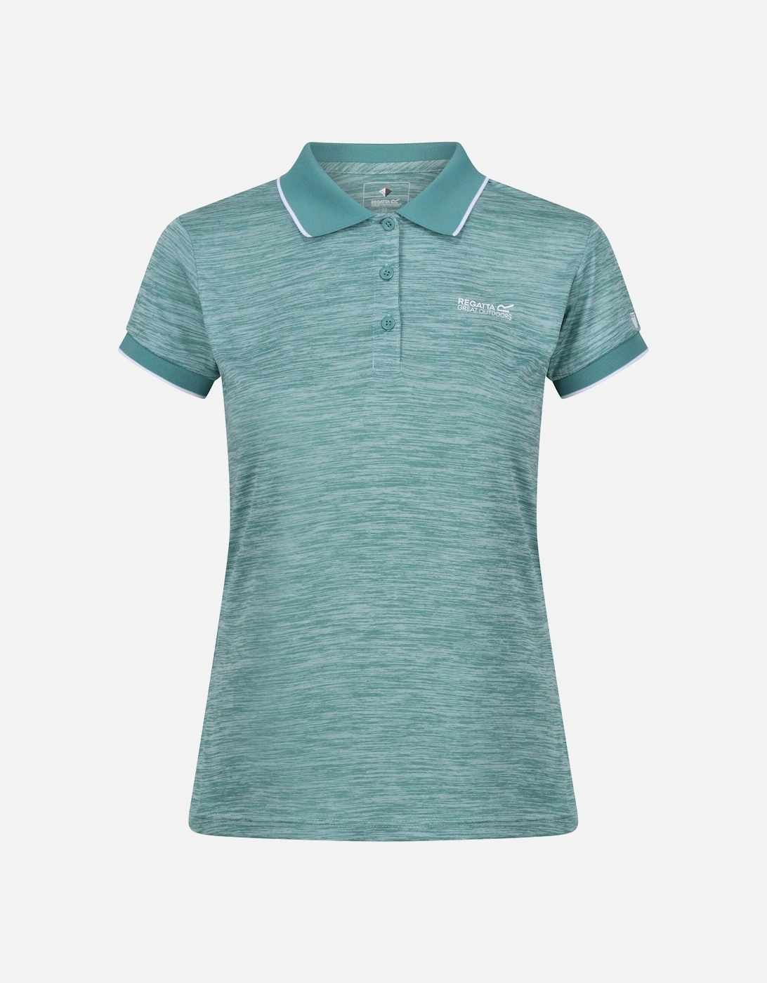 Womens/Ladies Remex II Polo Neck T-Shirt, 5 of 4