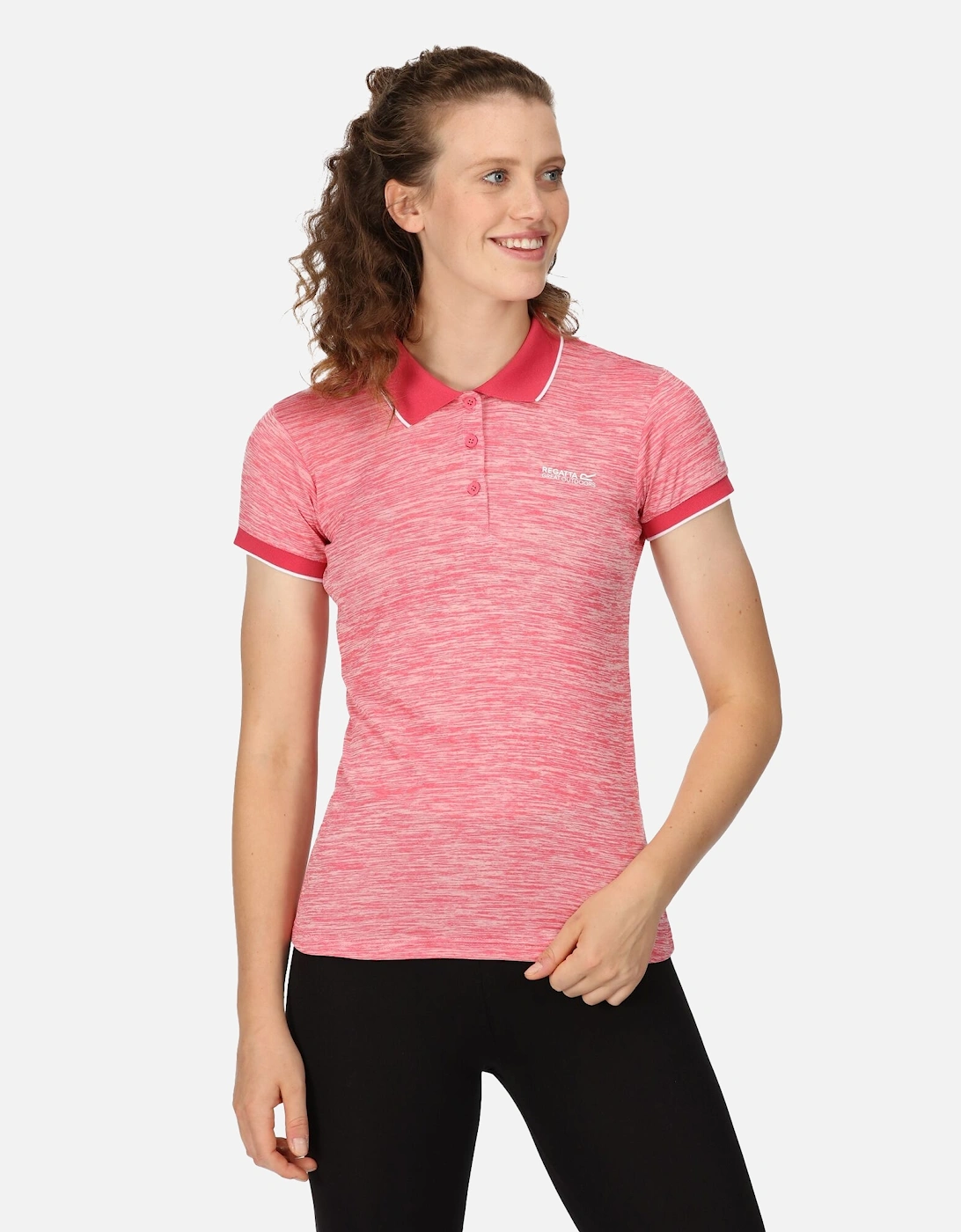 Womens/Ladies Remex II Polo Neck T-Shirt