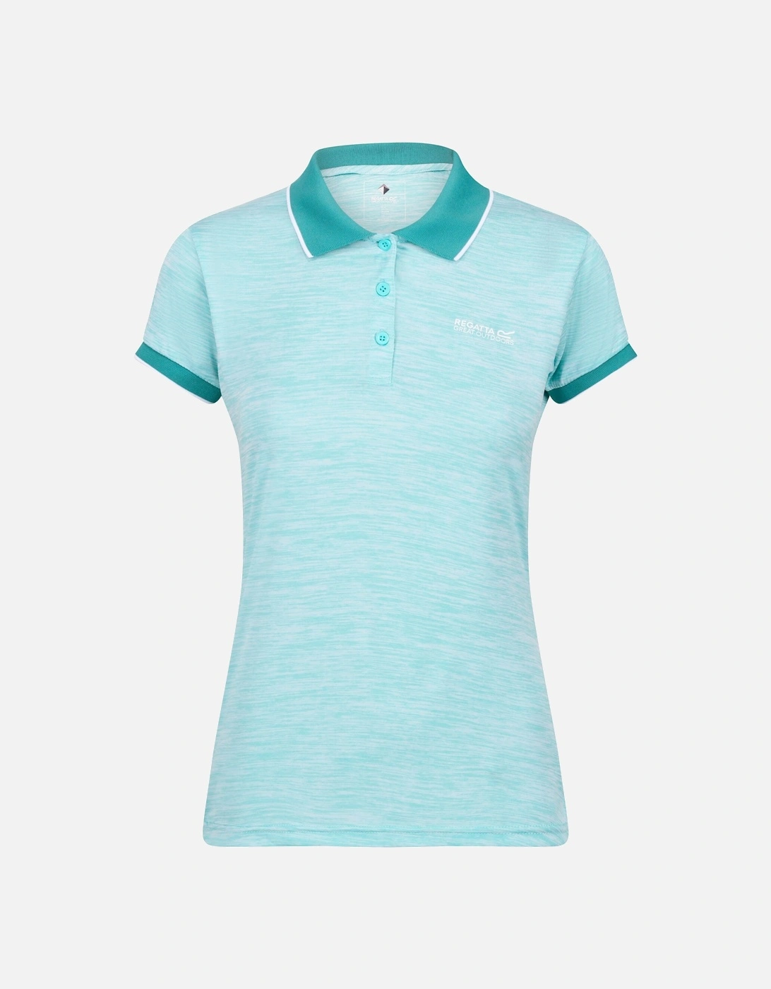 Womens/Ladies Remex II Polo Neck T-Shirt, 6 of 5