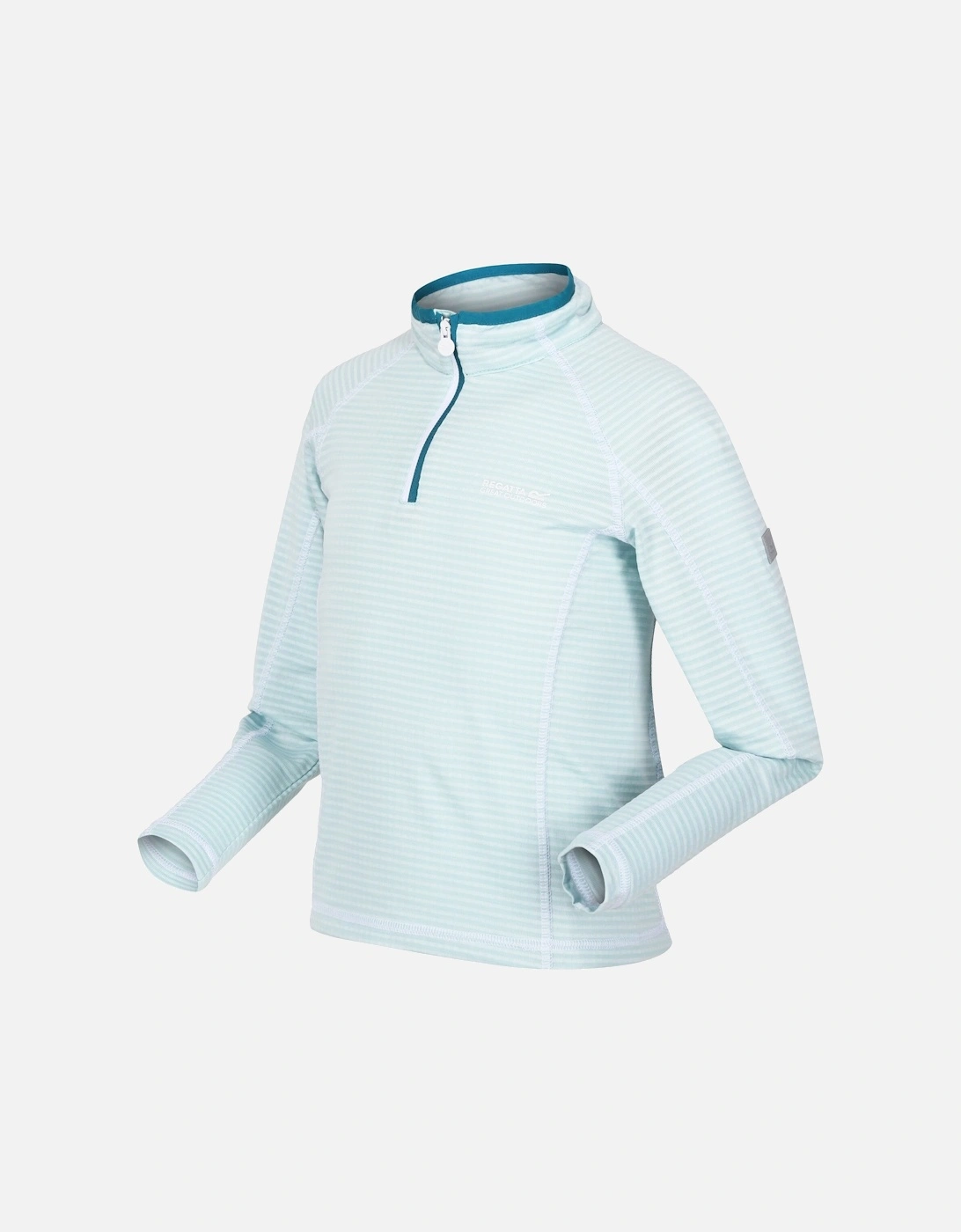 Childrens/Kids Berley Half Zip Long Sleeved Top