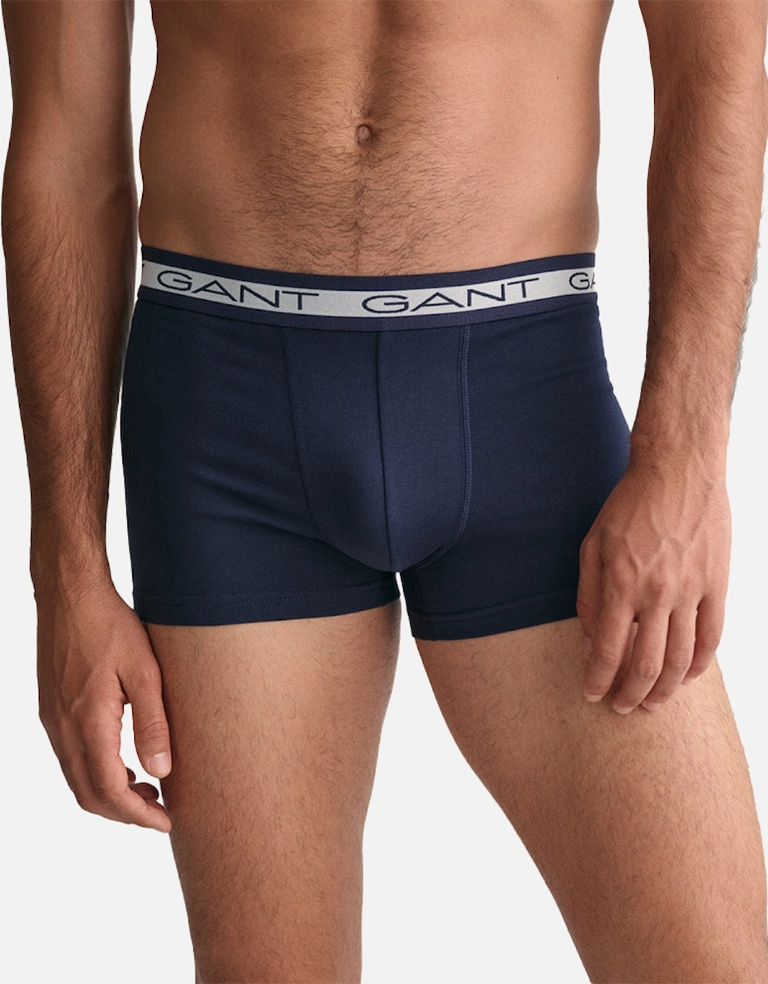 3-Pack Core Boxer Trunks, Marine