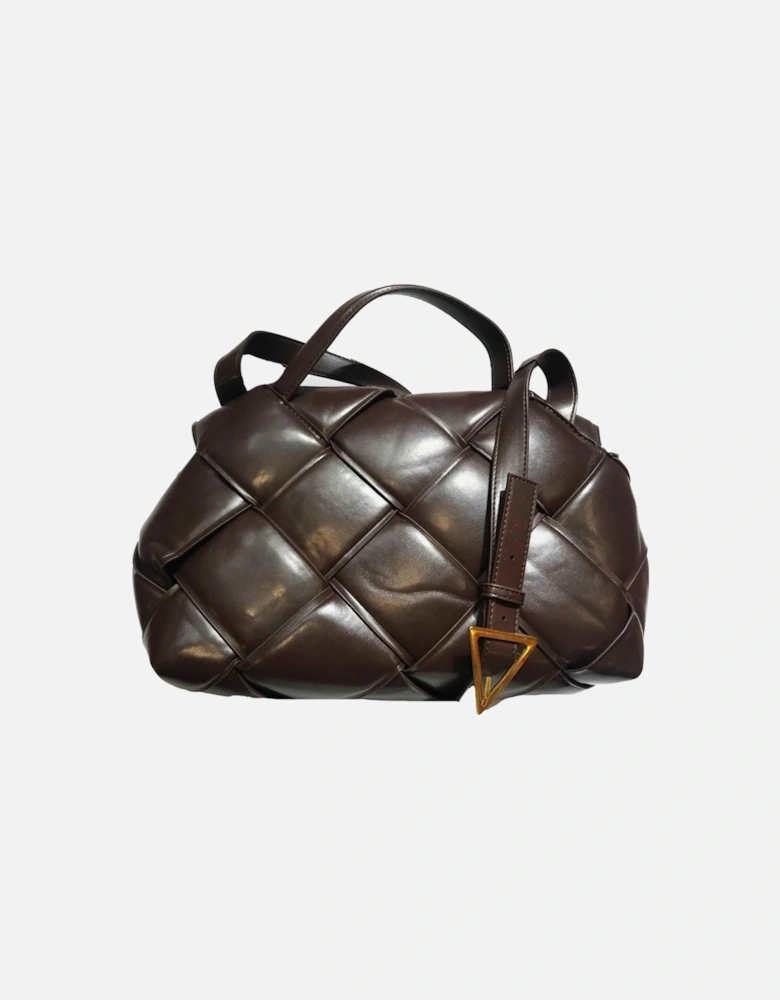 Chocolate Handmade Leather Crossbody Bag