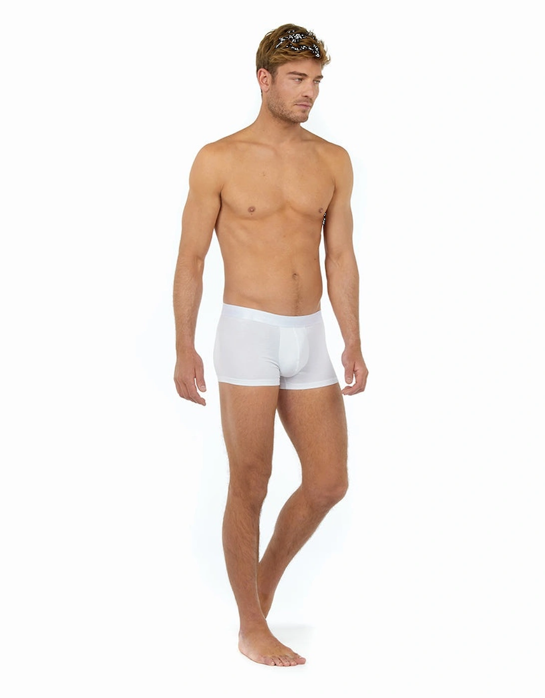 Boxer Trunk, White